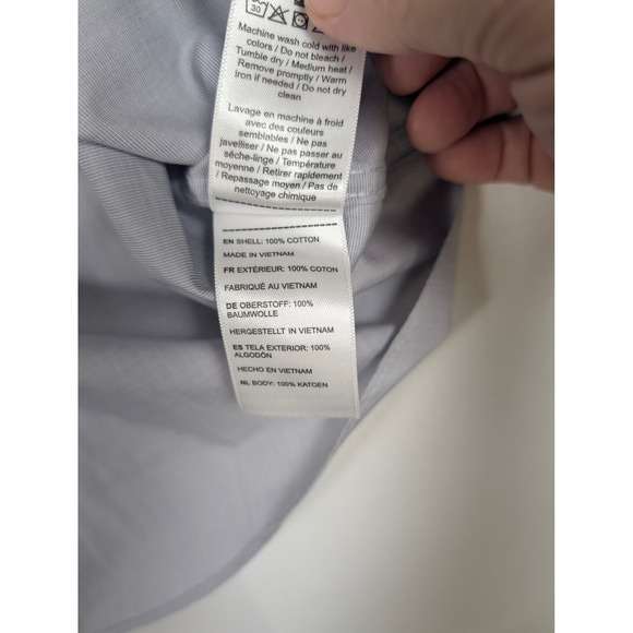 UNTUCKit Rubican WF Men's XXXL Gray Wrinkle Free Button Down Shirt - Picture 5 of 9